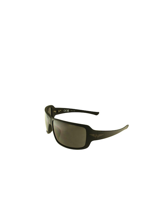 Police Men's Sunglasses with Black Plastic Frame SPLN37 0U28