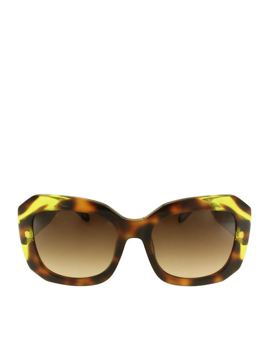 Just Cavalli Women's Sunglasses with Brown Tartaruga Plastic Frame and Brown Gradient Lens SJC085 0V34