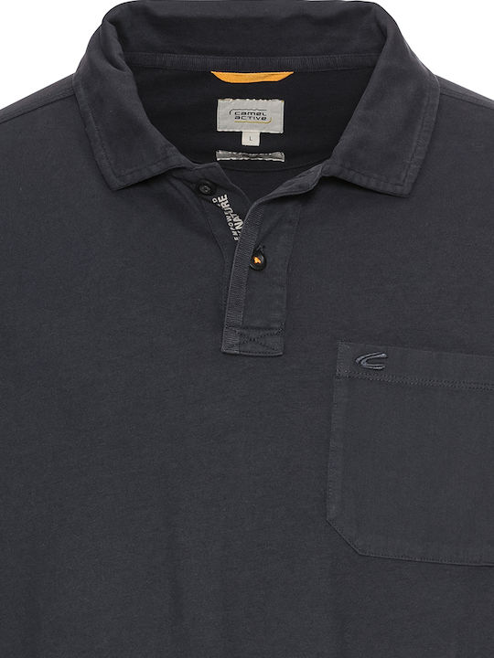 Camel Active Polo Blouse Navy Blue