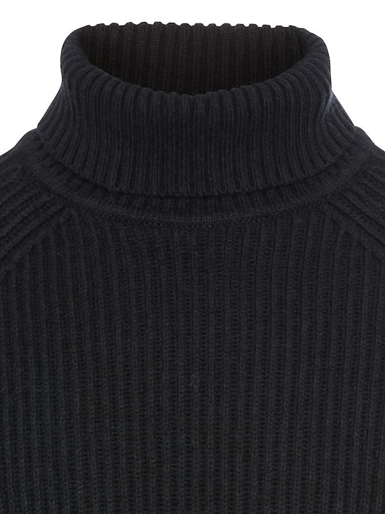 Langarm-Pullover Marineblau