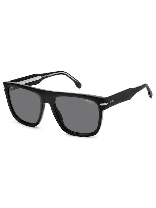 Carrera Sunglasses with Black Plastic Frame and Black Polarized Lens 340/S 284/M9