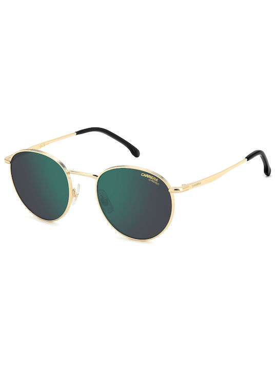 Carrera Sunglasses with Gold Metal Frame and Green Lens 339/S RHL/MT