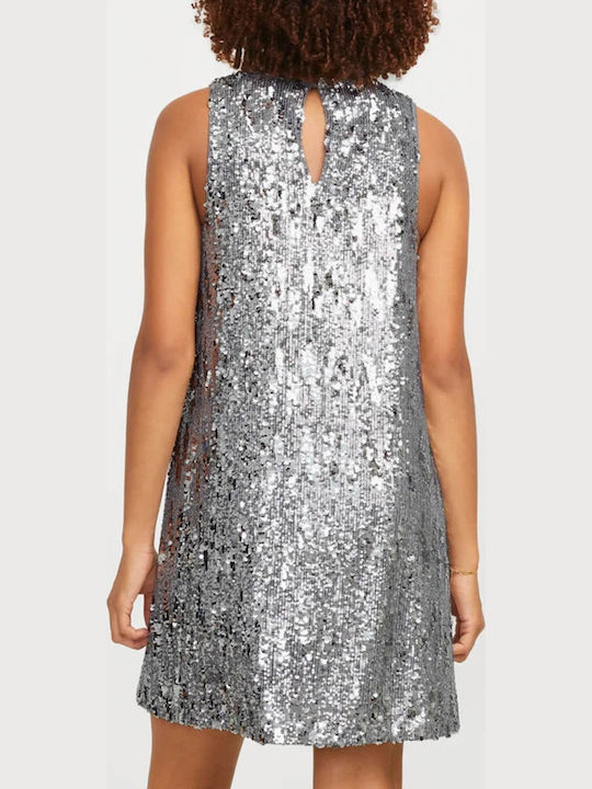Jack & Jones Kleid Abend Silber
