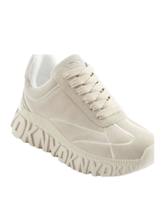 Laeoni Flatforms Sneakers Bone / Silver