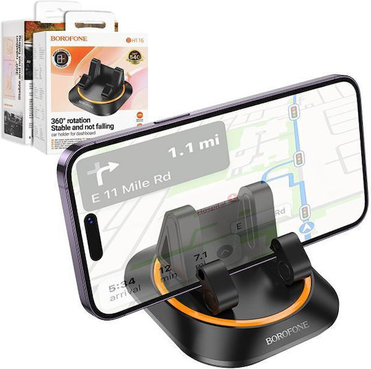 Borofone Bh116 Car Mobile Mount with Case Black