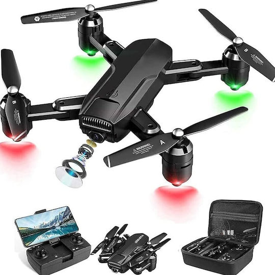 Typhoon DM500 Dron FPV 2.4 GHz cu Cameră 1080p 30fps și Telecomandă