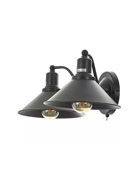 Wall-Mounted Outdoor Black Light