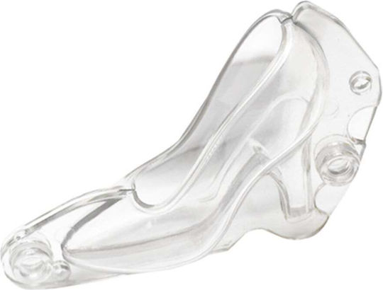 Transparente Hochhackige Schuhförmige Schokoladenkuchen Dekorationsform