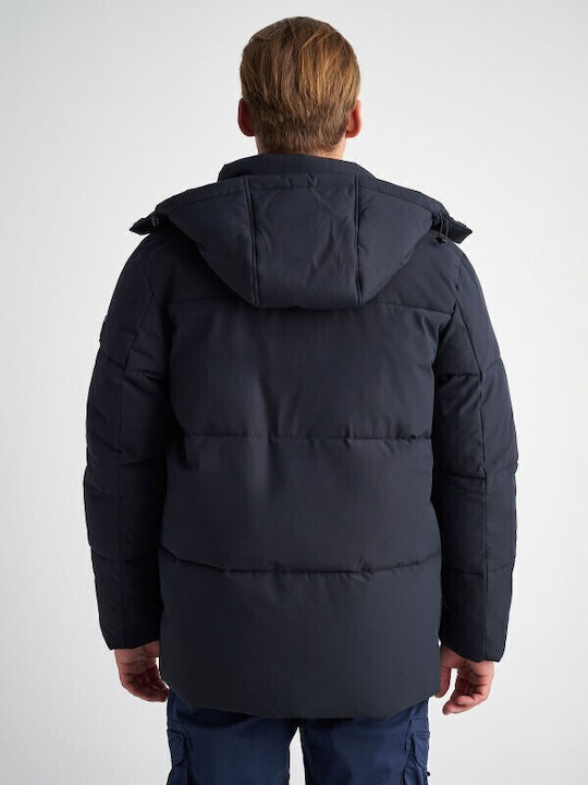 Μπουφάν Puffer Navy Blue