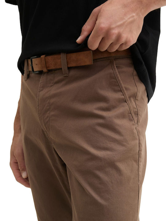 Trousers Chino in Slim Fit Brown, Chocolate Brown, Beige