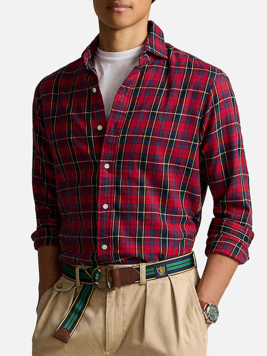 Ralph Lauren Flannel Shirt Red