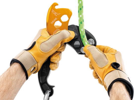 Petzl Chicane D022CA00 Καταβατήρας Αναρρίχησης Κίτρινος