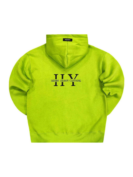 Суитшърт с Качулка Lime