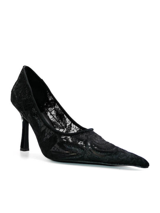 Jeffrey Campbell Genisi Black 00138 Μυτερές Γόβες Μαύρες Jeffrey Campbell Genisi Black 00138 Μυτερές Γόβες Μαύρες