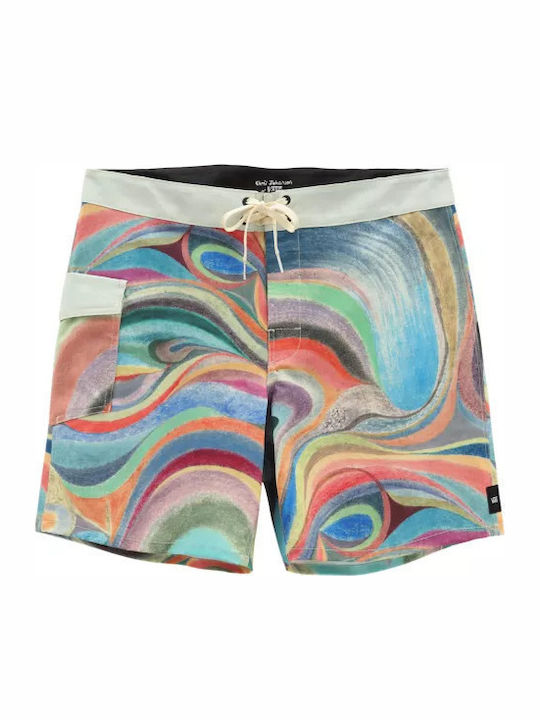 X Chris Johanson 17" Boardshorts Johanson Swirl Men's Swimwear Shorts Multicolour