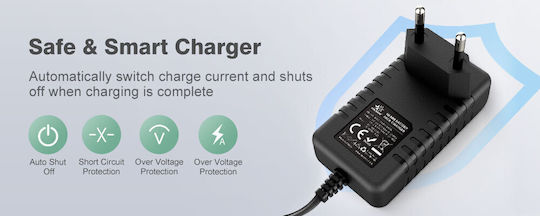 BW Batteries Universal Τροφοδοτικό 2.4 με σετ βυσμάτων (35506)