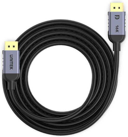 Unitek Cable DisplayPort male - DisplayPort male 1.5m Black (C1626GY01-1.5M)