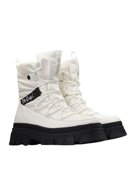 Women's Ankle Boots White