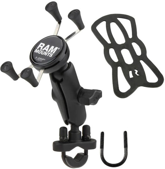 RAM Mount X-grip Βάση Κινητού Μοτοσυκλέτας για το Τιμόνι