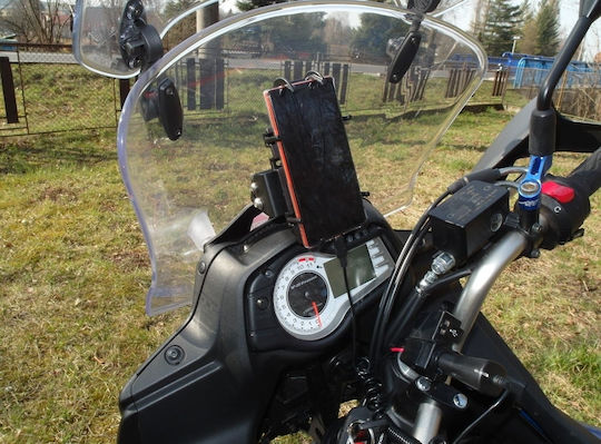 Moto Discovery Halterung GPS Motorrad für Lenkrad
