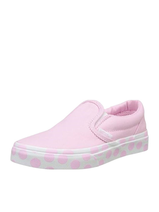 Slip On Uy Classics Polka Dot Kids Sneakers Slip-on Pink