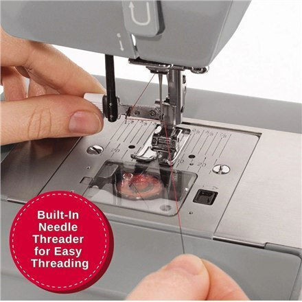 Singer Conventional Sewing Machine 4432 Heavy Duty Gray