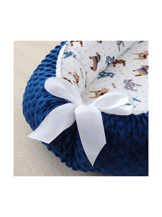 Beauty Home Baby Nest Blue 53x88cm
