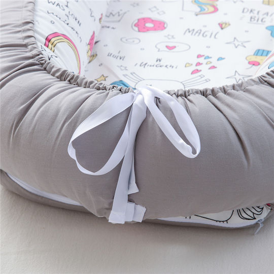 Beauty Home Baby Nest Grey 53x88cm