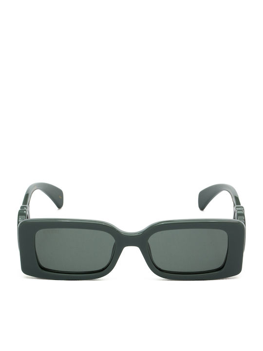 Gucci Feminini Ochelari de soare cu Verde Cadru și Gri Lentilă GG1325S 003