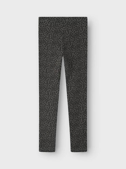 Name It Kids Long Legging Animal Print Gray