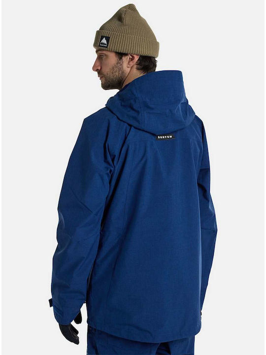 Burton Lodgepole 2l 23359102400 Männer Jacke aus für Ski & Snowboard Blau