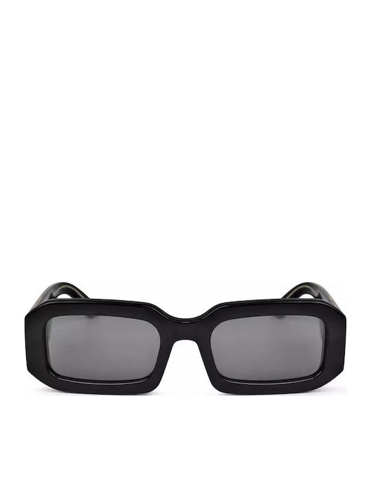 Oscar & Frank Piru Sunglasses Μαύρα with Acetate Frame & Black Lens Oscar & Frank Piru Sunglasses Μαύρα with Acetate Frame & Black Lens