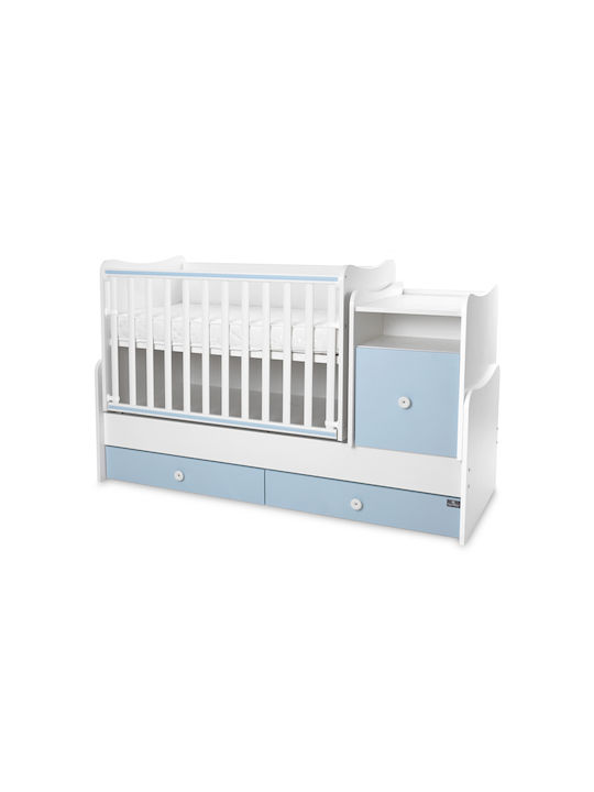 Lorelli Babybett Multifunktional Trend Plus Weiß mit Matratze 70x160cm