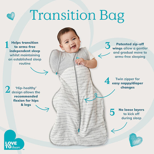 Love to Dream Winter Babyschlafsack Weiß Love to Dream Winter Babyschlafsack Weiß