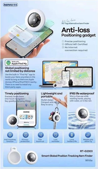 Remax RT-G2303 Apple Find My Λευκό