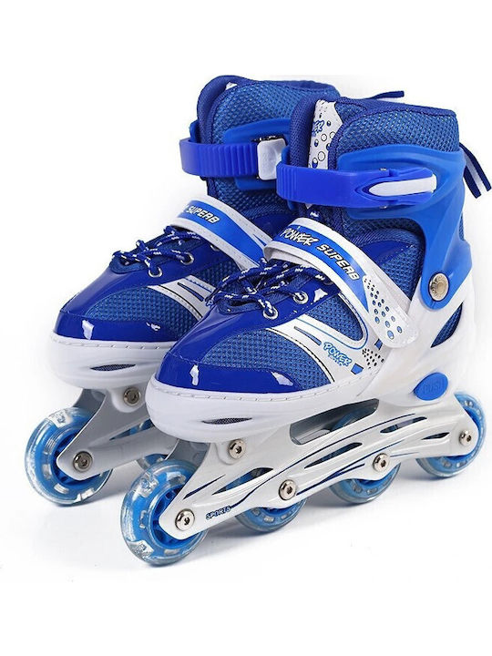 15789 Inline Einstellbar Rollers Blau Erwachsene/Kinder