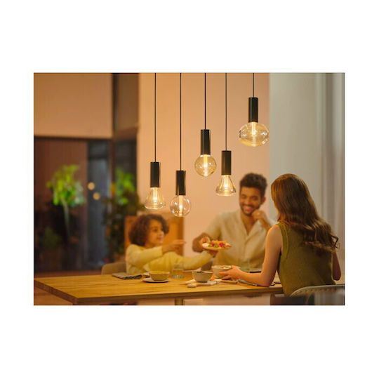 Philips Smart Λάμπα LED 6.8W για Ντουί E27 και Σχήμα G125 RGBW 500lm