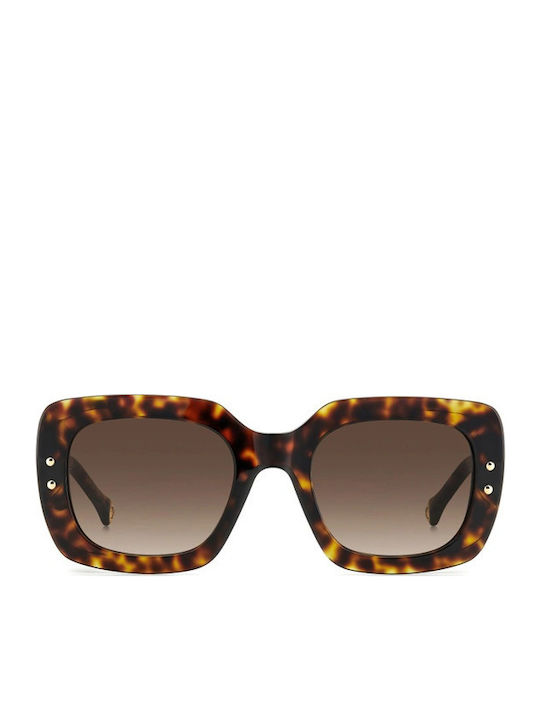 Carolina Herrera Sunglasses Brown with Acetate Frame & Brown Lens Carolina Herrera Sunglasses Brown with Acetate Frame & Brown Lens