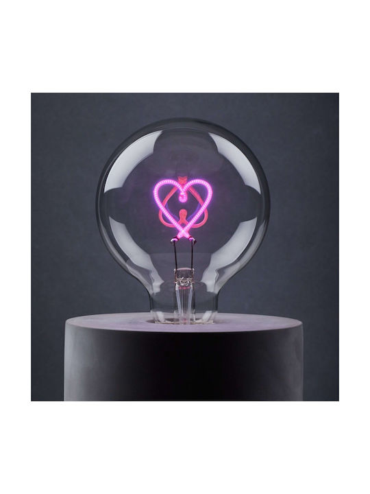 Butlers Dekorative Lampe Herz Rosa