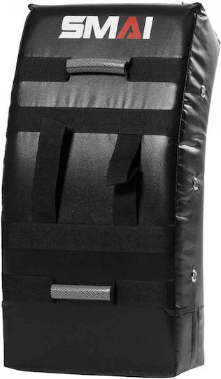 SMAI Curved Martial Arts Shield Black