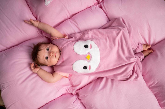 Baby Bliss Зимен Спален Чувал Penguin Розов Baby Bliss Зимен Спален Чувал Penguin Розов