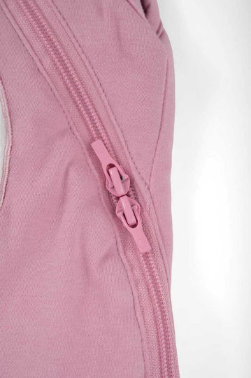 Baby Bliss Winter Sleeping Bag with Feet 2.5 Tog Penguin Pink