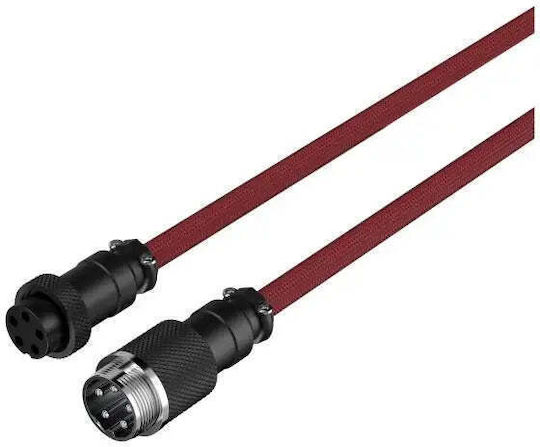 Hyperx Usb-c Coiled Cable Red-black