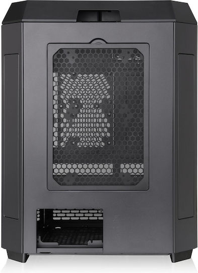 Thermaltake The Tower 600 Gaming Midi Tower Computer Case with Window Panel Black