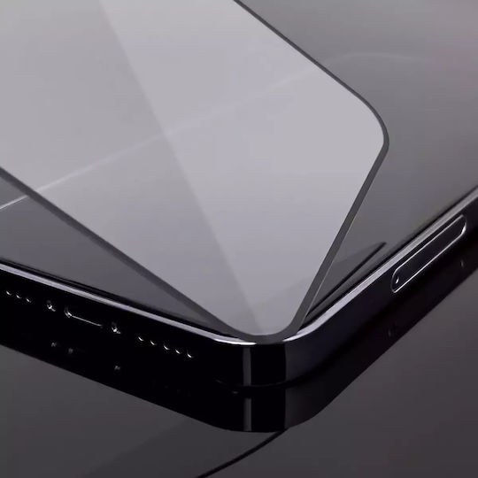 Wozinsky Frame Adeziv complet Full Face Tempered Glass Negru (Galaxy A35)