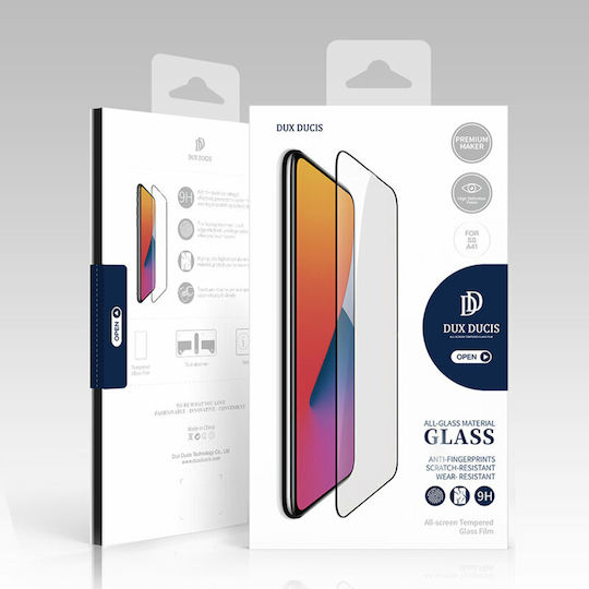 Dux Ducis Gehärtetes Glas Schwarz (Realme C51)