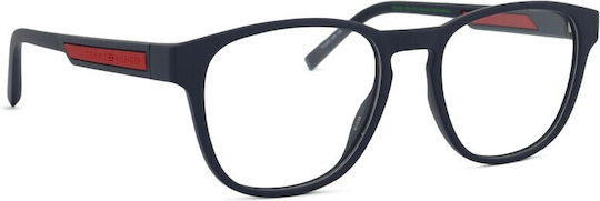 Tommy Hilfiger Plastic Eyeglass Frame Navy Blue TH2092 WIR