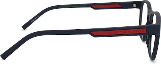 Tommy Hilfiger Plastic Eyeglass Frame Navy Blue TH2092 WIR