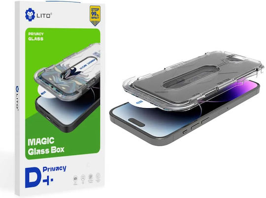 Lito Magic Glass Box D+ Tools Privacy Tempered Glass (iPhone 13 Pro Max)