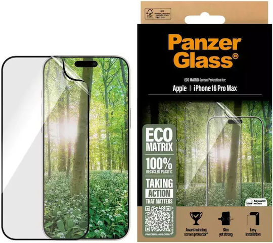 PanzerGlass Matrix Tempered Glass (iPhone 16 Pro Max)